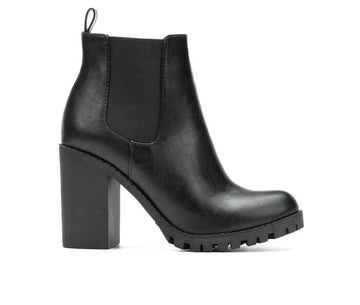 Black Glove Chelsea Booties