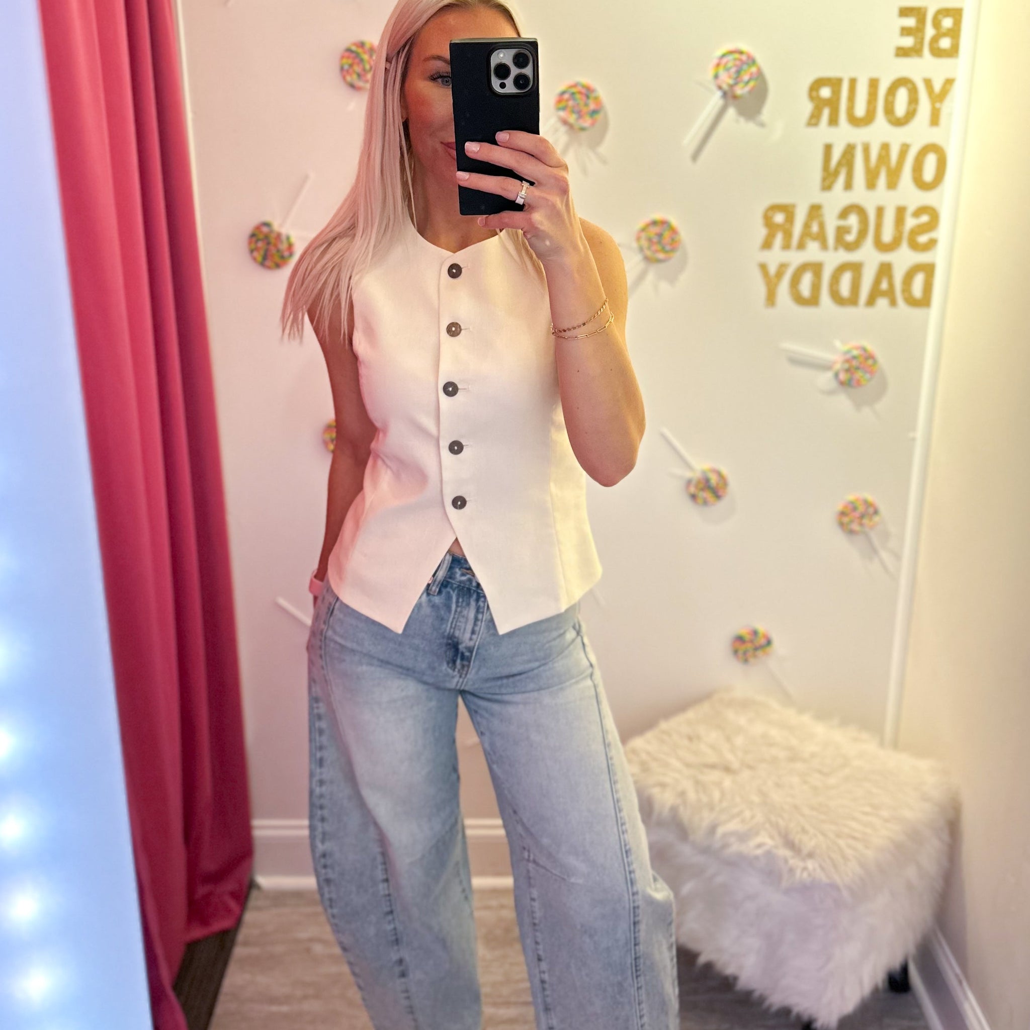 Hope Light Wash Barrel Leg Jeans