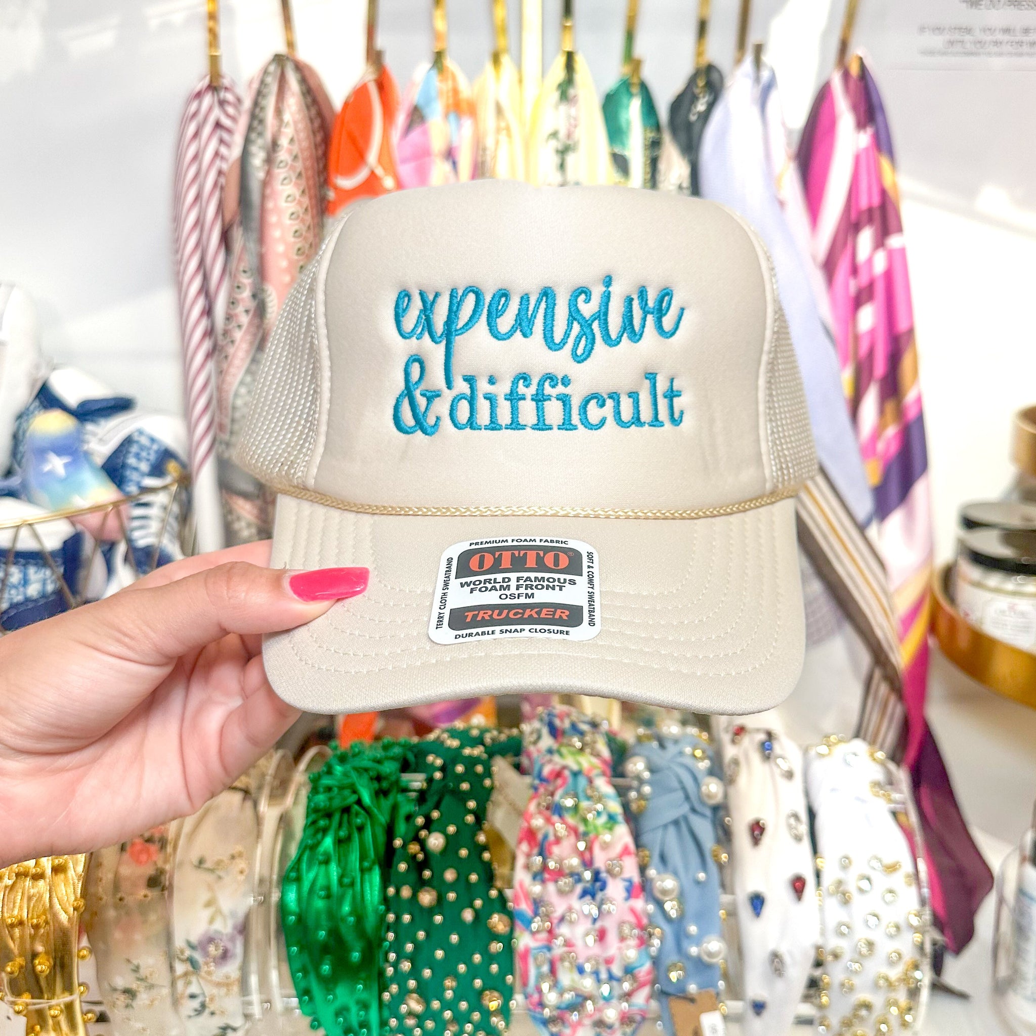 Expensive and Difficult Trucker Hat