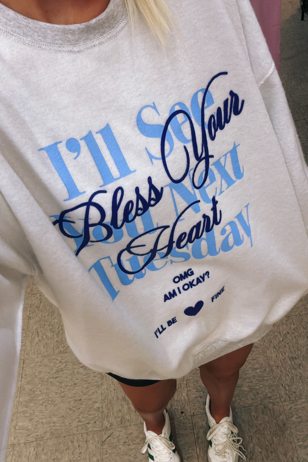 Bless Your Heart Inside Out Sweatshirt