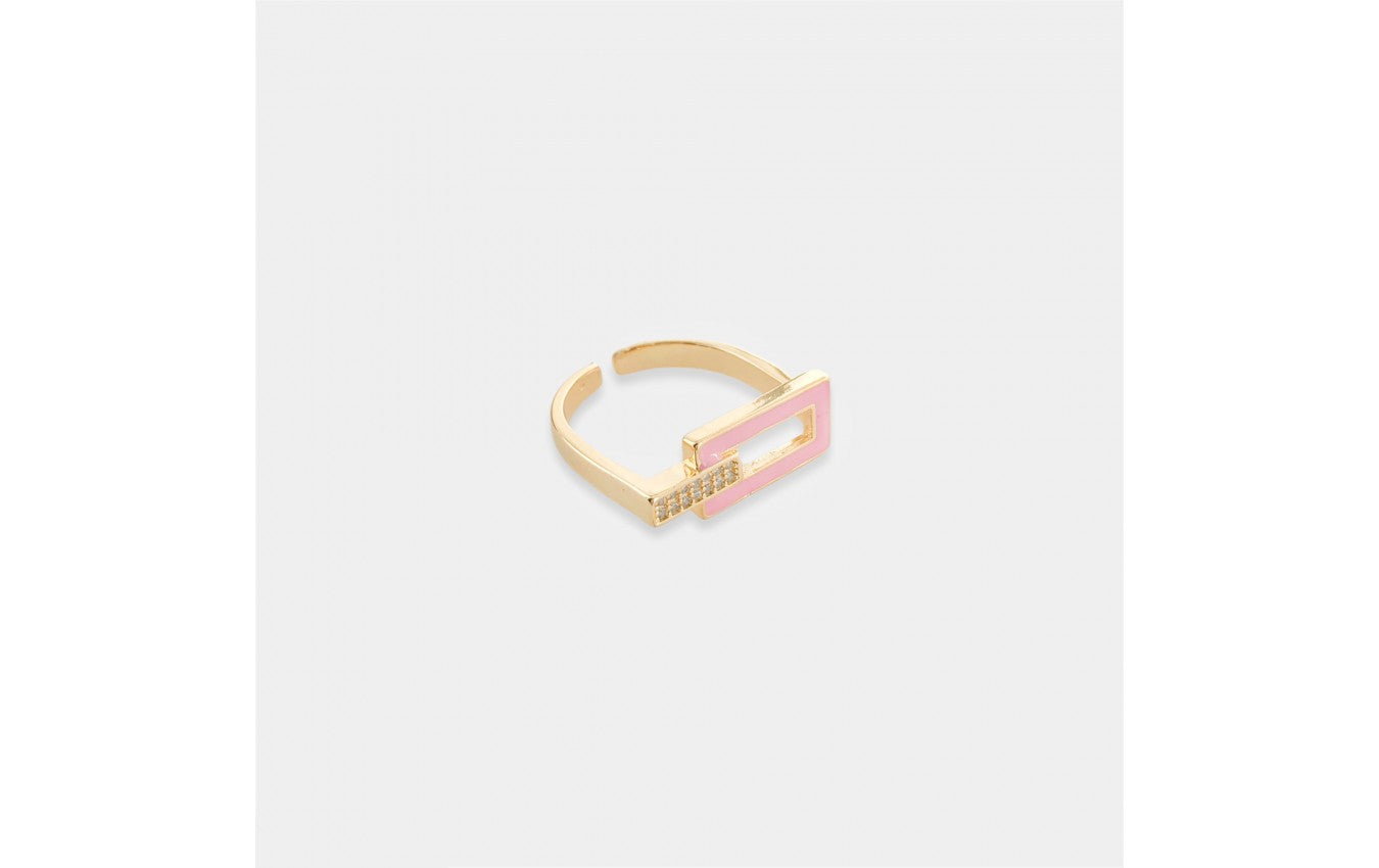 Enamel Adjustable Rings
