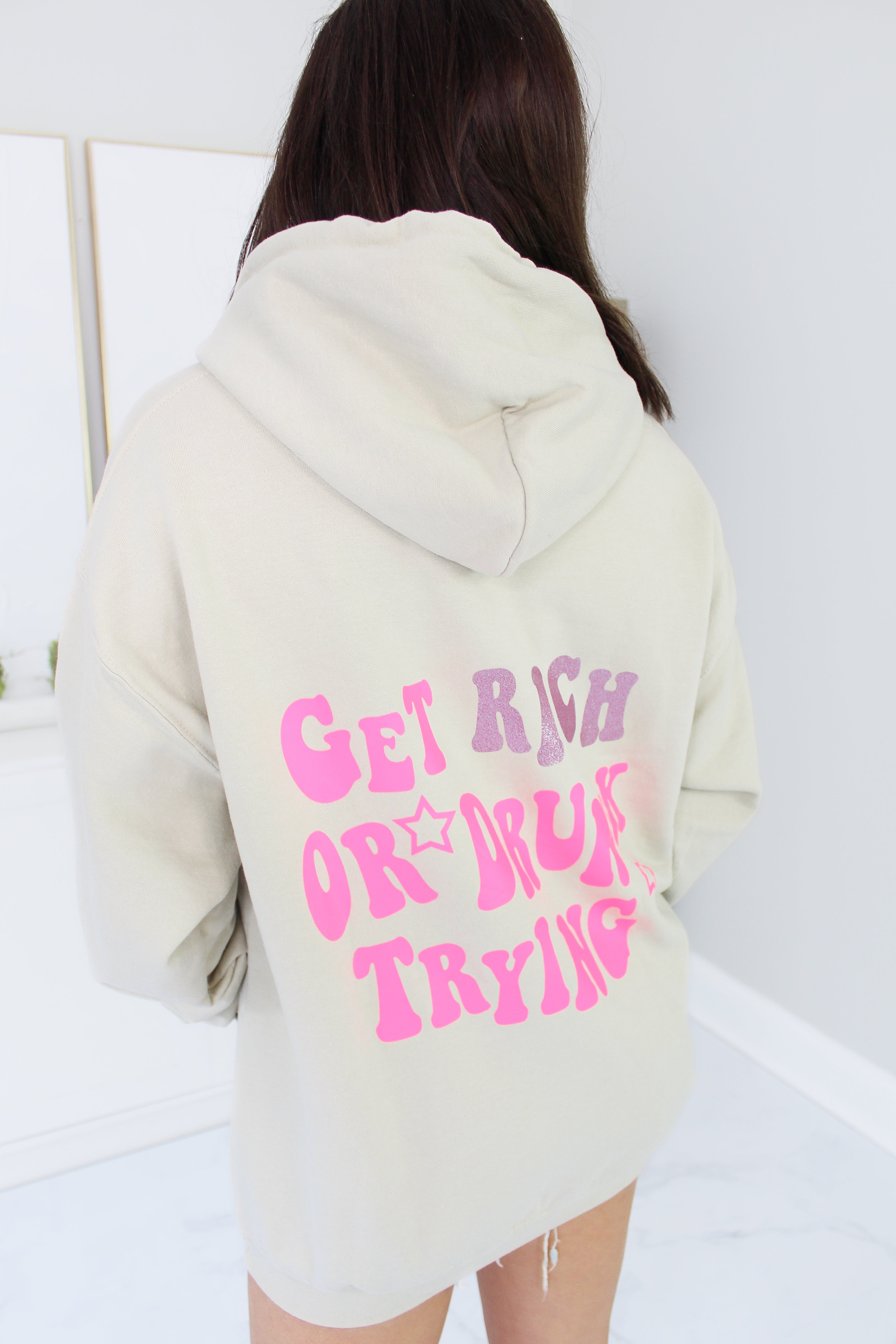 Get Rich Or Get Drunk Trying Sweatshirt