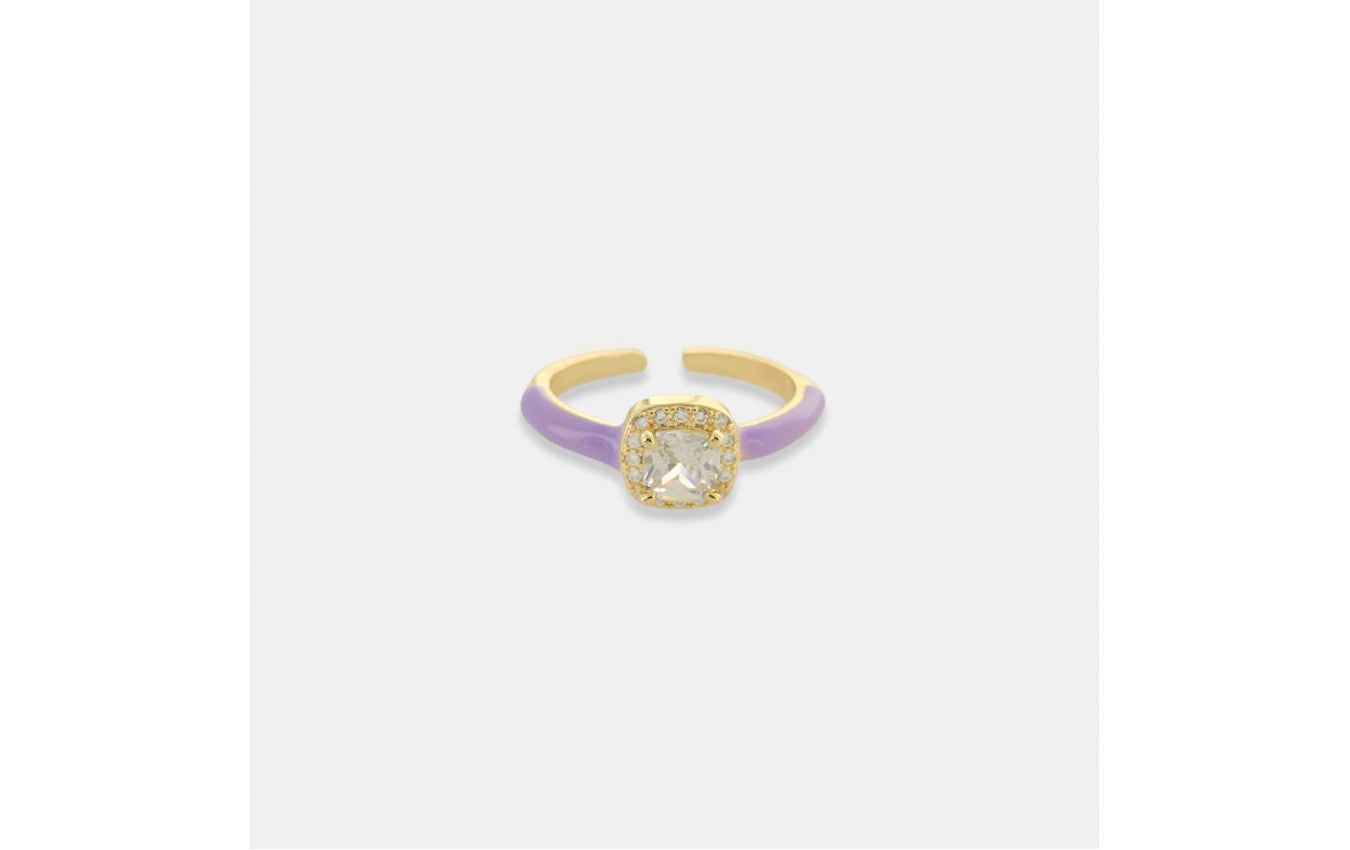 Enamel Adjustable Rings