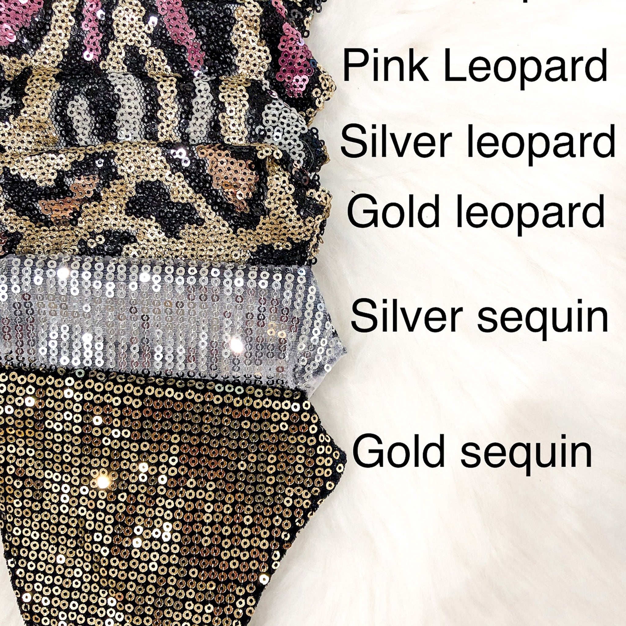 Pink Leopard Sequin Face Mask