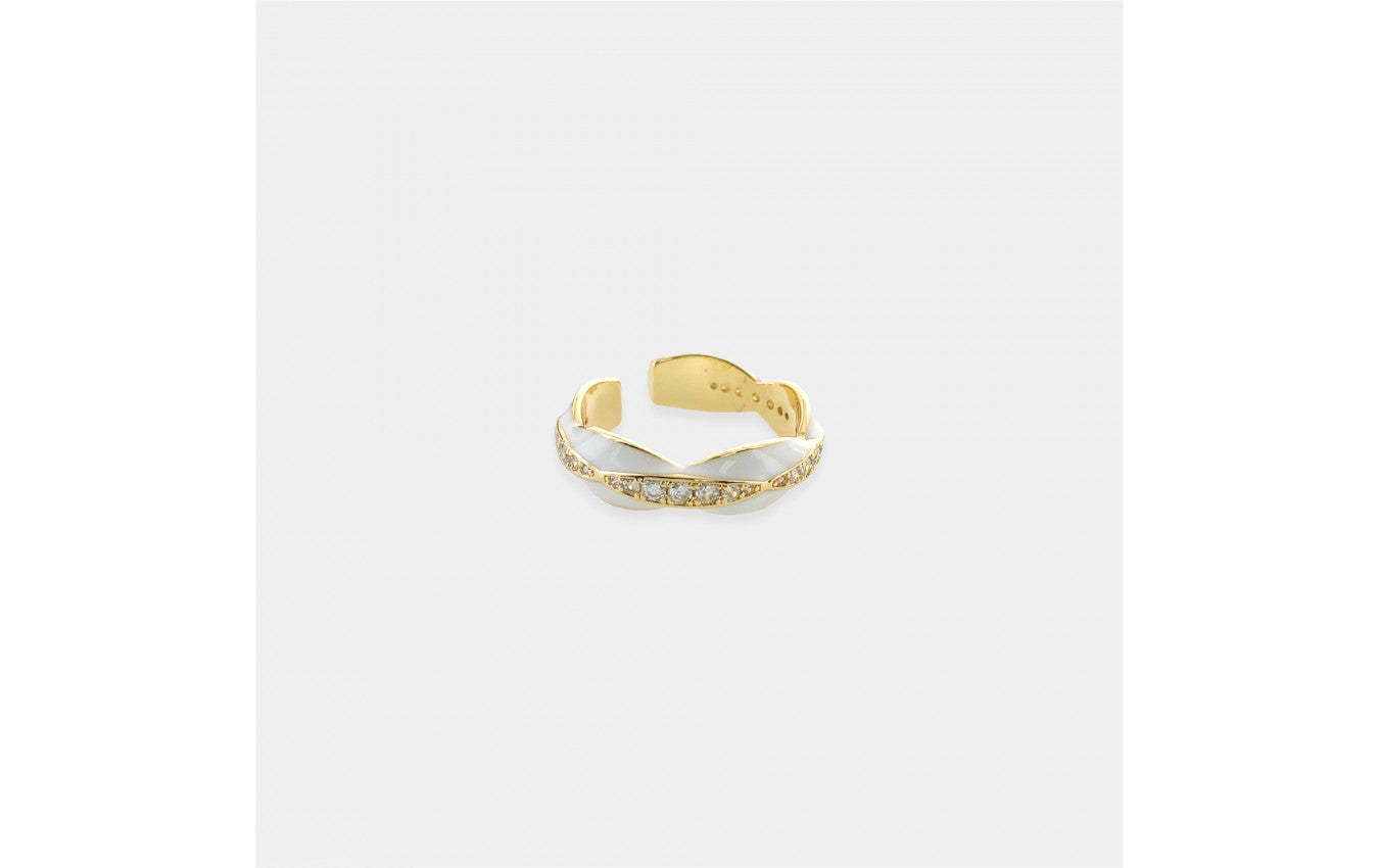 Enamel Adjustable Rings